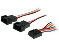 StarTech.com 12in 4 Pin Fan Power Splitter Cable