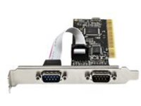 StarTech.com PCI Serial Parallel Combo Card with Dual Serial RS232 Ports (DB9) & 1x Parallel LPT Port (DB25), PCI Combo Adapter Card, PCI Expansion Card Controller, PCI to Printer Card
