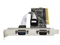 StarTech.com PCI Serial Parallel Combo Card with Dual Serial RS232 Ports (DB9) &amp; 1x Parallel LPT Port (DB25), PCI Combo Adapter Card, PCI Expansion Card Controller, PCI to Printer Card