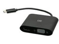 C2G USB C to HDMI & VGA Dual Monitor Adapter