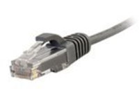 C2G 1ft Cat6 Snagless Unshielded (UTP) Slim Ethernet Network Patch Cable - Gray - patch cable - 30.48 cm - gray