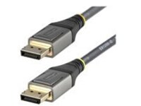 StarTech.com 10ft (3m) VESA Certified DisplayPort 1.4 Cable, 8K 60Hz HDR10, Ultra HD 4K 120Hz DP Video Cable, DisplayPort to DisplayPort Cable, DP Cord for Monitors/Displays, M/M