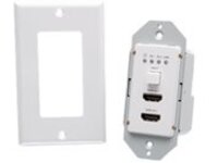 C2G Dual 4K HDMI HDBaseT + RS232 Single Gang Wall Plate Transmitter