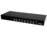 StarTech.com 8 Port 1U Rackmount DVI USB KVM Switch