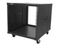 StarTech.com 9U Open Frame Rack with Wheels