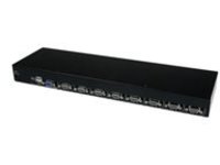 StarTech.com 8-port USB KVM Module for Rack-Mount LCD Consoles with additional USB and VGA Console (CAB831HDU)