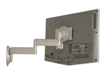 MEDIUM FLAT PANEL SWING ARMWALL DISPLAY MOUNT BLACK 26-45IN
