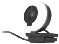 Aluratek LIVE 2K HD Ring Light Webcam with Tripod