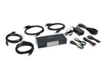 IOGEAR 2-Port Cinema 4K DisplayPort 1.2 KVMP Switch with USB 3.1 Gen1 Hub and Audio