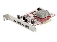 StarTech.com 4-Port USB PCIe Card, 10Gbps USB PCI Express Expansion Card w/ 2 Controllers, 2x USB-C &amp; 2x USB-A ports (USB 3.2/3.1 Gen 2), USB/USB-C PCI-e Card, Full Profile Brackets