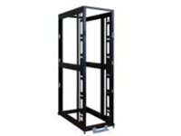 Tripp Lite 42U 4-Post Open Frame Rack Cabinet Square Hole Heavy Duty Caster