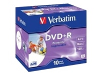 Verbatim DataLifePlus - DVD+R x 10 - 4.7 GB - storage media