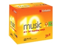 Verbatim Live It! - 10 x CD-R (80min) 16x