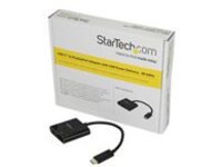 StarTech.com USB C to DisplayPort Adapter with Power Delivery, 4K 60Hz HBR2, USB Type-C to DP 1.2 Monitor/Display Video Converter w/ 60W PD Pass-Through Charging, Thunderbolt 3 Compatible