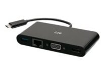 C2G USB C to HDMI, VGA, USB A, Ethernet Adapter