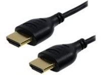 StarTech.com 6ft Slim HDMI Cable, 4K High Speed HDMI Cable with Ethernet, 4K 30Hz UHD HDMI Cord, 10.2 Gbps Bandwidth, 4K HDMI 1.4 Video / Display Cable M/M, 36AWG, ARC, HDCP 1.4, CEC