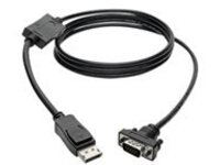 Tripp Lite 6ft DisplayPort to VGA Cable Latches to HD15 Adapter M/M 6'