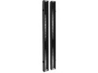 Tripp Lite Rack Enclosure Cabinet 6ft VRT Cable Manager Dbl Finger Duct