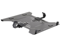 StarTech.com VESA Laptop Tray, Adjustable Monitor Arm Laptop Tray Secures Notebooks up to 4.5kg (9.9lb), 75x75 &amp; 100x100 VESA Holes, Ventilated, Compatible w/ Monitor Desk Mounts &amp; Stands