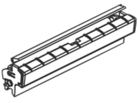 Zebra - Front bezel dispenser