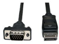 Tripp Lite 6ft DisplayPort to VGA / DP to VGA Adapter Active Converter with Latches to HD15 DPort 1.2 M/M 6&#x27;