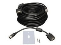 Tripp Lite 50ft VGA Coax Monitor Extension Cable with RGB High Resolution Easy Pull HD15 M/F 50&#x27;