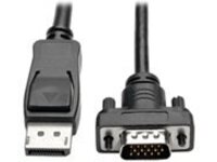 Tripp Lite 10ft DisplayPort to VGA / DP to VGA Adapter Active Converter with Latches DP 1.2 M/M 10'
