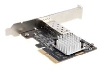 StarTech.com 10G PCIe SFP+ Card, Single SFP+ Port Network Adapter w/ Low Profile, Open SFP+ for MSA-Compliant Modules / Direct-Attach Cables (DAC), 10 Gigabit Fiber PCIe NIC Card