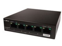 4-PORT GB POE+ SWITCH W/ UPLINK 58W
