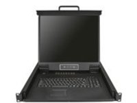 StarTech.com 16 Port Rackmount KVM Console with 6ft Cables, Integrated KVM Switch with 19" LCD Monitor, Fully Featured …