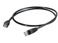 C2G Cat5e Snagless Unshielded (UTP) Network Patch Cable (TAA Compliant) - patch cable - TAA Compliant - 30.5 cm - black