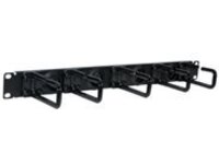 Eaton Tripp Lite Series Rack Enclosure Cabinet Horizontal Cable Ring Flexible 1URM