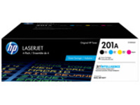 HP 201A - 4-pack - black, yellow, cyan, magenta