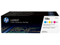 HP 128A - 3-pack - yellow, cyan, magenta