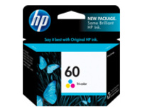 HP 60 - color (cyan, magenta, yellow) - original - ink cartridge
