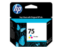 HP 75 - Color (cyan, magenta, yellow)