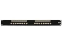 Tripp Lite 16-Port Fiber Patch Panel 62.5/125 or 50/125 LC/LC 1URM