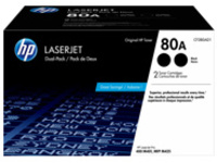 HP 80A - 2-pack - black