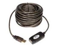 Tripp Lite 10M USB 2.0 Hi-Speed Active Extension Repeater Cable USB-A M/F 33&#x27; 33ft 10 Meter