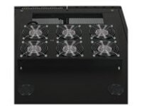 Tripp Lite Rack Enclosure Server Cabinet Roof Mount Fan Panel Airflow Mgmt 230V
