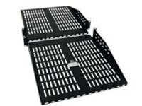 Tripp Lite Rack Cantilever Fixed Shelf 2-Post 4-Post Compatible 2URM
