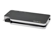 StarTech.com USB C Multiport Adapter, USB-C to 4K HDMI or VGA Display/Video/Monitor with 100W Power Delivery Pass-through, 10Gbps USB Hub, MicroSD, Ethernet, USB 3.1 Gen 2 Type-C Mini Dock
