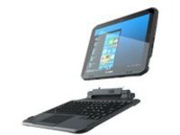 Zebra 2-in-1 - keyboard - with touchpad, extendable integrated handle - QWERTY - US