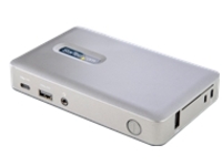 StarTech.com USB C Dock, USB-C to DisplayPort 4K 30Hz or VGA, Mini USB-C Laptop Docking Station with 65W USB Power Delivery Charging, 4-Port USB 3.1 Gen 1 Hub, GbE