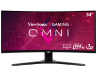 34IN 144HZ WQHD CURVED MONITOR3440 X 1440 RESOLUTION 1MS MPR