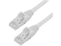 StarTech.com 10ft CAT6 Ethernet Cable, 10 Gigabit Snagless RJ45 650MHz 100W PoE Patch Cord, CAT 6 10GbE UTP Network Cable w/Strain Relief, White, Fluke Tested/Wiring is UL Certified/TIA