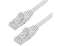 StarTech.com 10ft CAT6 Ethernet Cable, 10 Gigabit Snagless RJ45 650MHz 100W PoE Patch Cord, CAT 6 10GbE UTP Network Cable w/Strain Relief, White, Fluke Tested/Wiring is UL Certified/TIA