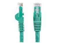 StarTech.com 12ft CAT6 Ethernet Cable, 10 Gigabit Snagless RJ45 650MHz 100W PoE Patch Cord, CAT 6 10GbE UTP Network Cable w/Strain Relief, Green, Fluke Tested/Wiring is UL Certified/TIA