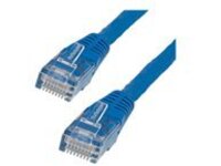 StarTech.com 5ft CAT6 Ethernet Cable, 10 Gigabit Molded RJ45 650MHz 100W PoE Patch Cord, CAT 6 10GbE UTP Network Cable with Strain Relief, Blue, Fluke Tested/Wiring is UL Certified/TIA