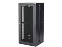 StarTech.com 26U 19&quot; Wall Mount Network Cabinet, 16&quot; Deep Hinged Locking IT Network Switch Depth Enclosure, Assembled Vented Computer Equipment Data Rack with Shelf &amp; Flexible Side Panels